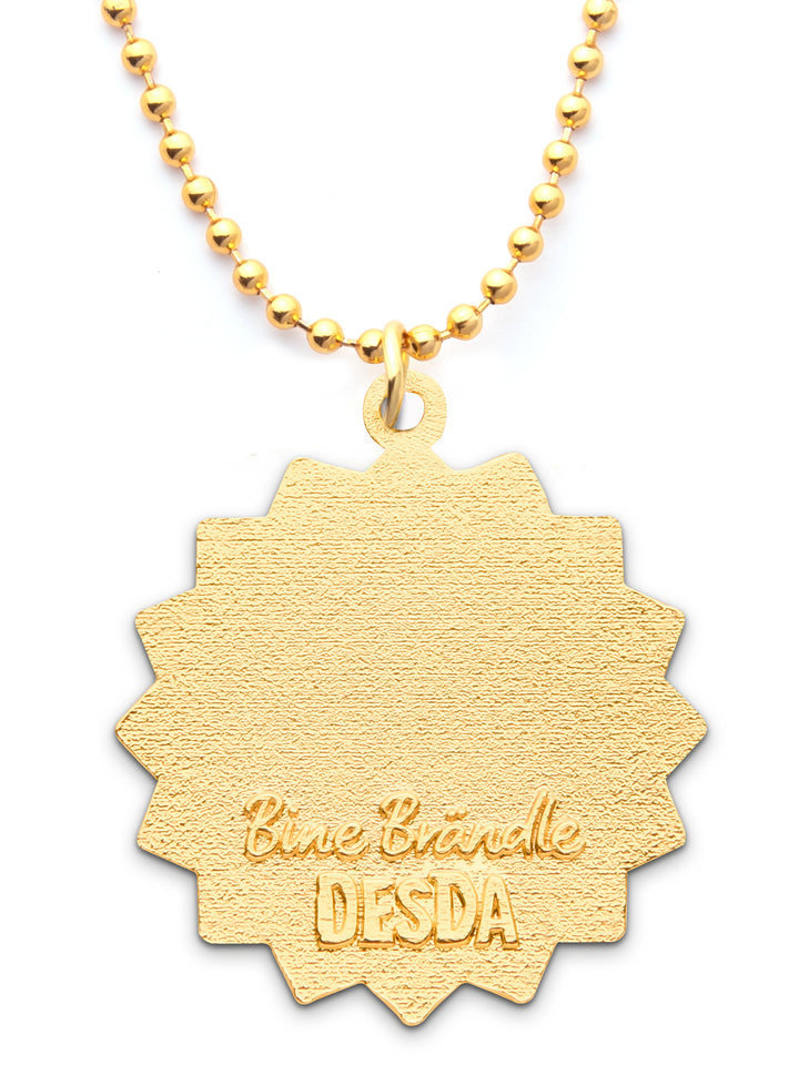 Halskette türkise Blume