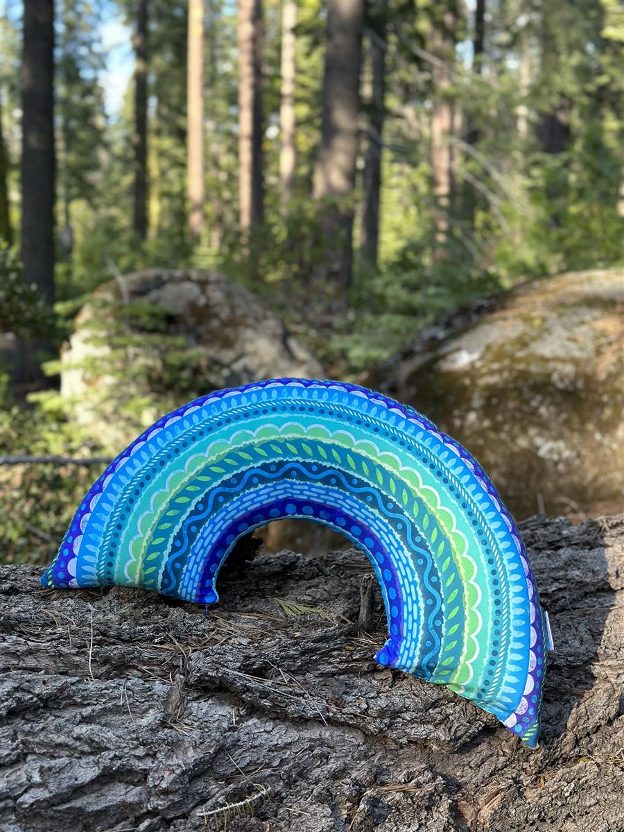 Kopfkissen DreamFix - Regenbogen Blau - 80 x 40 cm