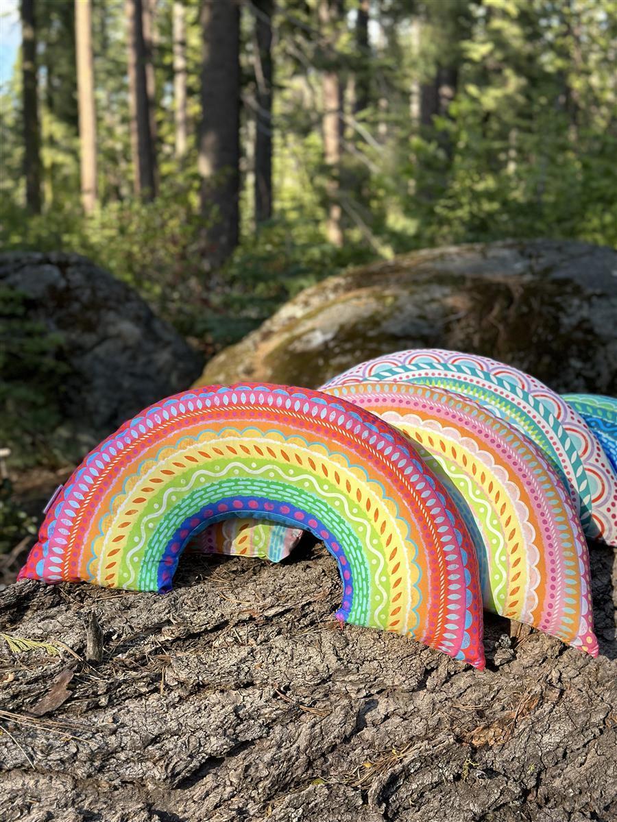 Kopfkissen DreamFix - Regenbogen Blau - 80 x 40 cm