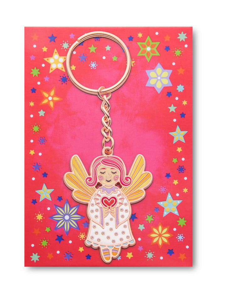 Schlüsselanhänger Schutzengel
