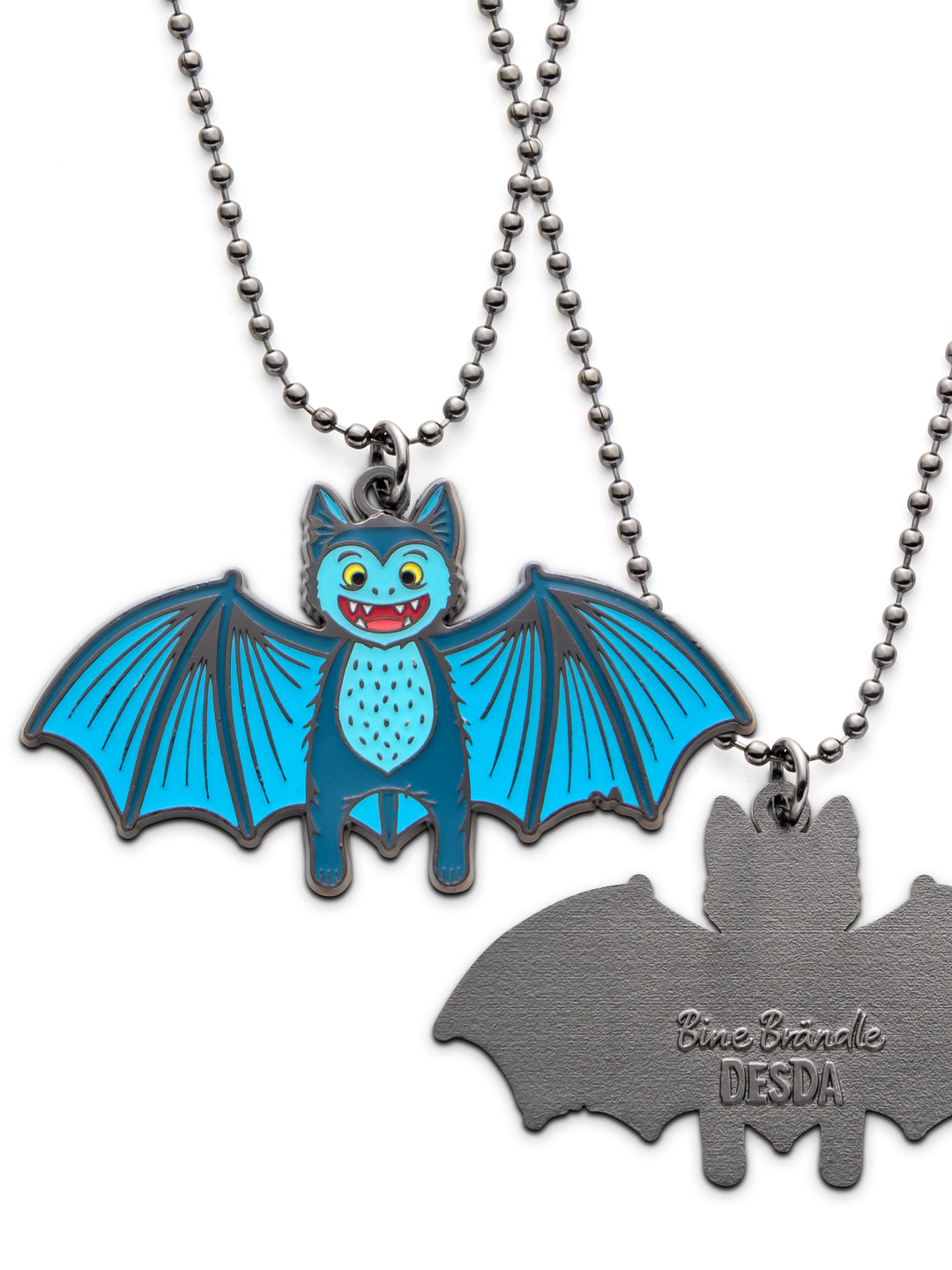 Halskette Fledermaus fliegend