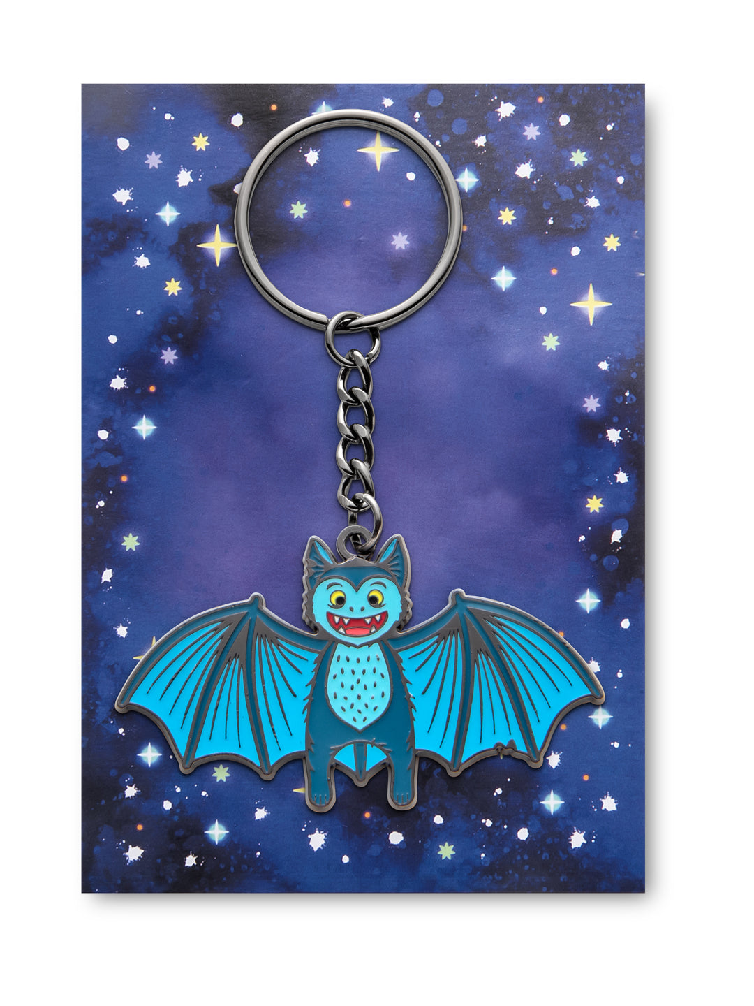 Schlüsselanhänger Fledermaus fliegend