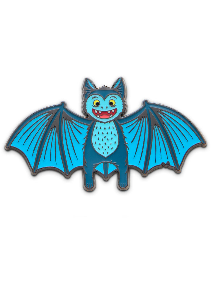 Pin Fledermaus fliegend