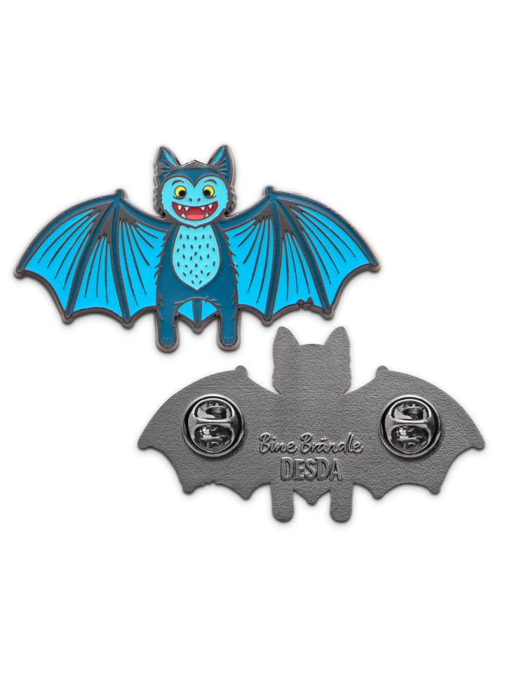 Pin Fledermaus fliegend