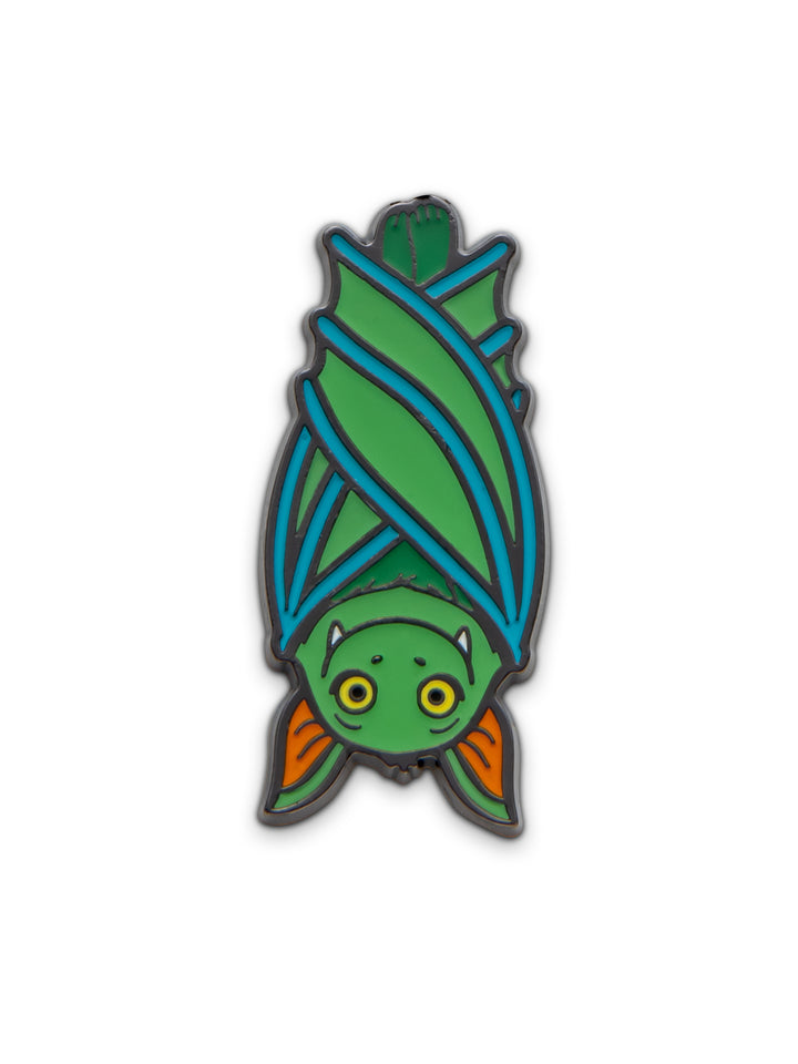 Pin Fledermaus hängend