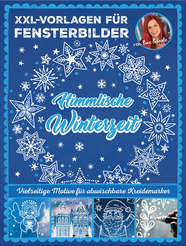 XXL-VORLAGEN FÜR FENSTERBILDER - Himmlische Winterzeit