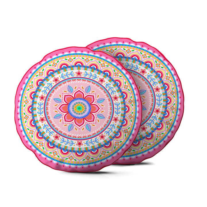 Lieblingskissen – Jasmin pastell ⌀ 50 cm