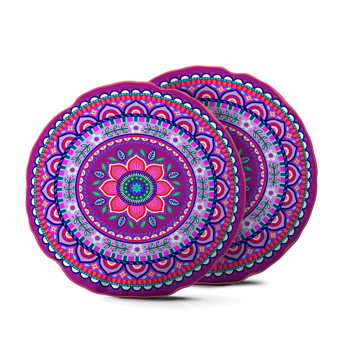 Lieblingskissen – Jasmin violett ⌀ 50 cm