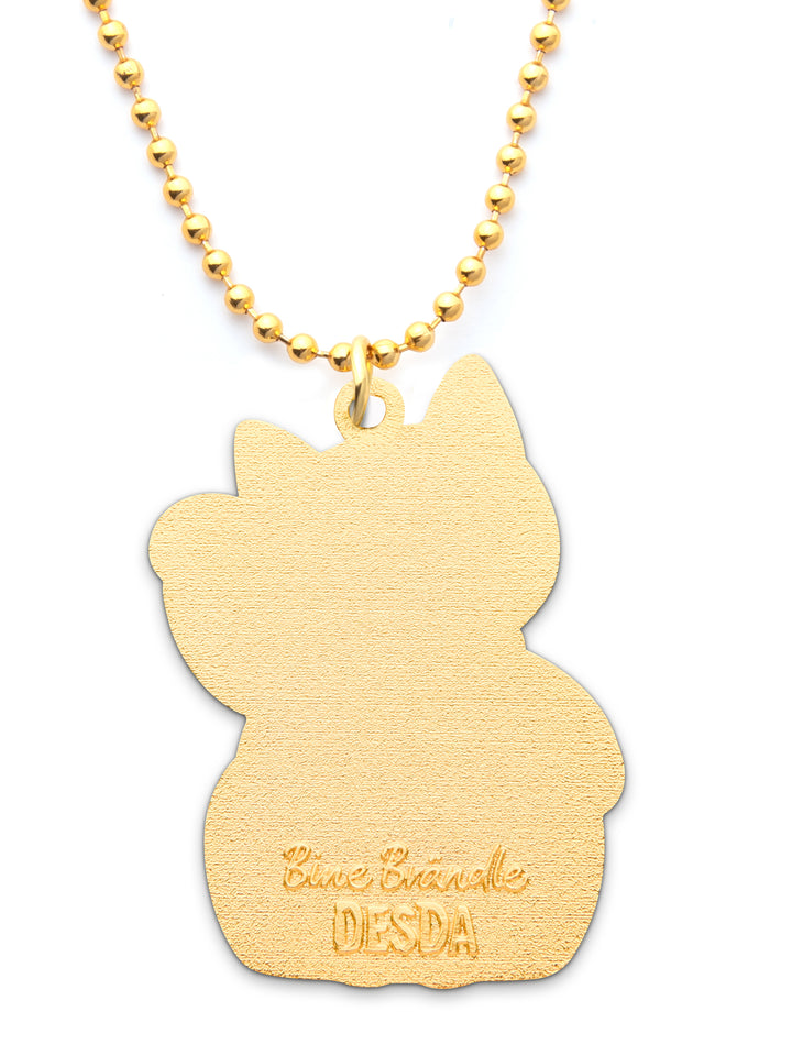 Halskette Glückskatze