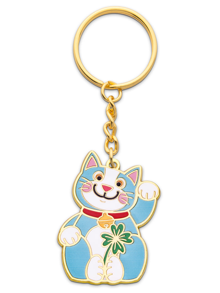 Schlüsselanhänger Glückskatze