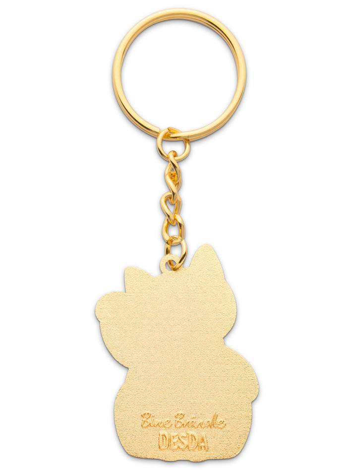 Schlüsselanhänger Glückskatze