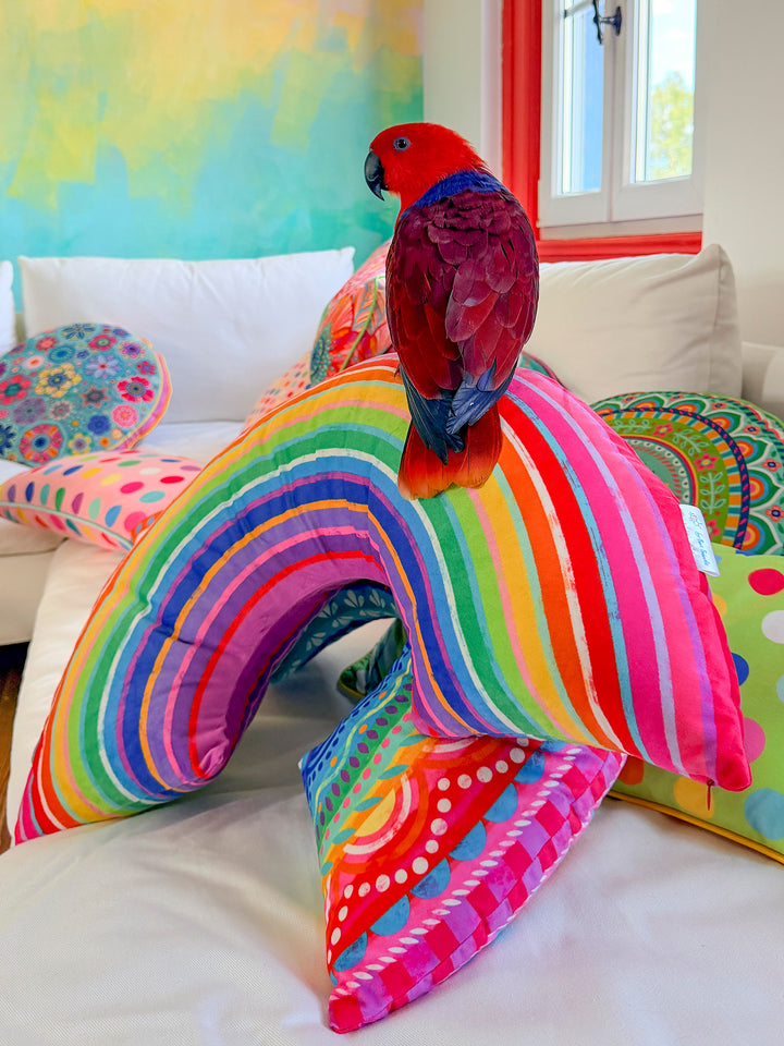Lieblingskissen – Regenbogen 80 cm x 40 cm