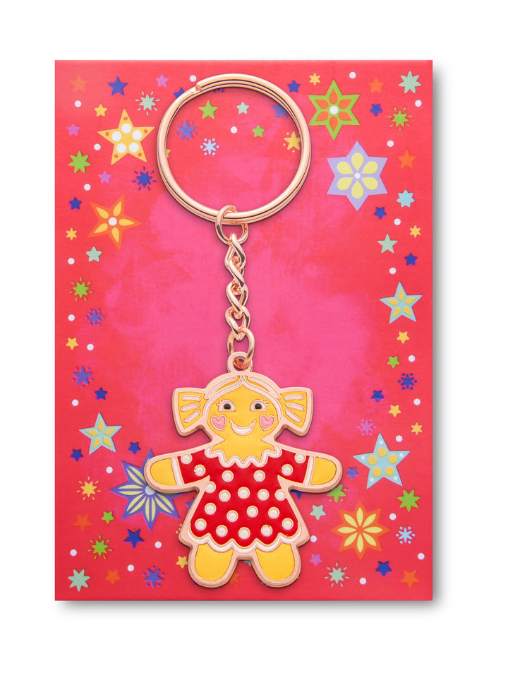 Schlüsselanhänger Lebkuchenfrau