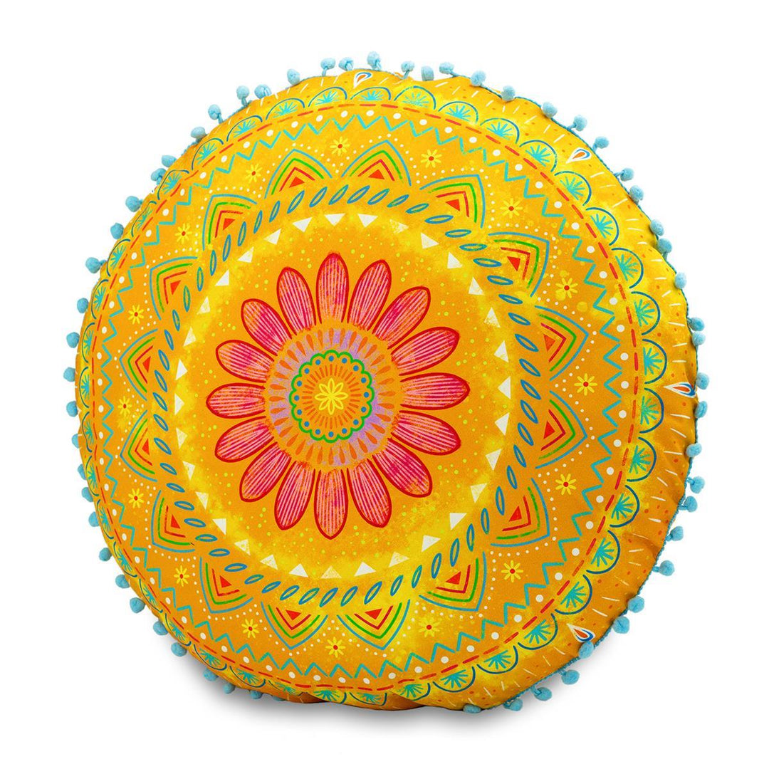 Dekokissen - Mandala Sonnentag - 50 cm