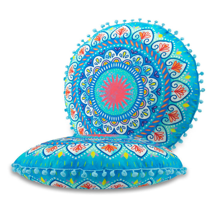 Dekokissen - Mandala Abendrot - 42 cm