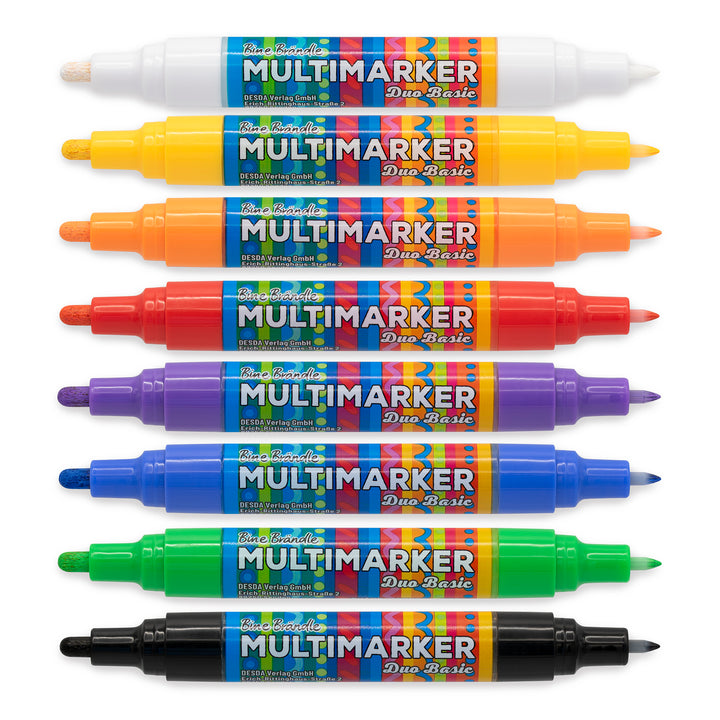 Multimarker Duo Basic Basisset 8 Stück