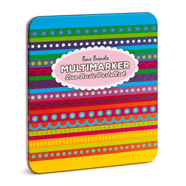 Multimarker Duo Basic Pastellset 8 Stück