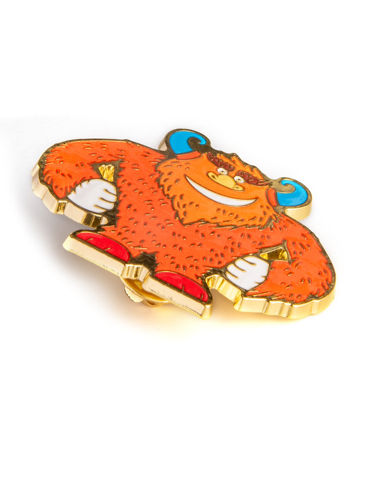 Pin Monster Mucki, das starke Monster