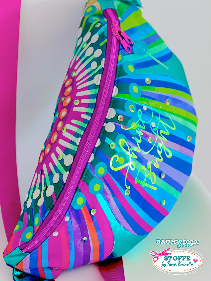 Regenbogenblume - Stoff