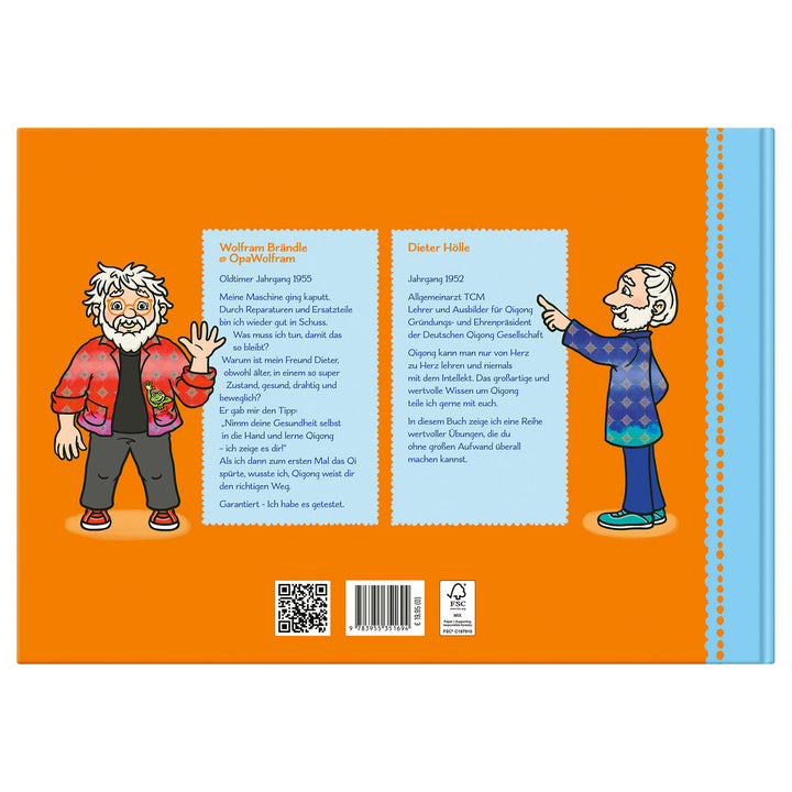 Opa Wolfram macht Qigong