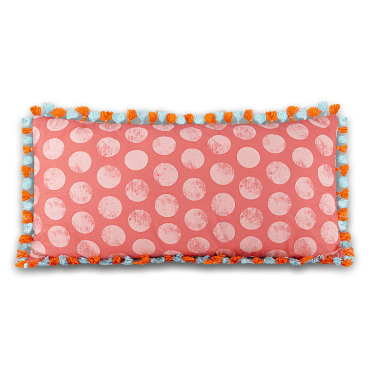 Dekokissen - Bordürenliebe Rot - 60 x 30 cm