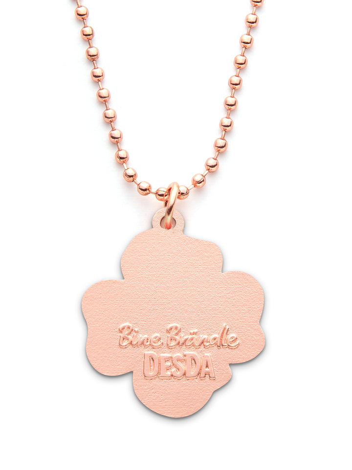 Halskette Mohn Blume