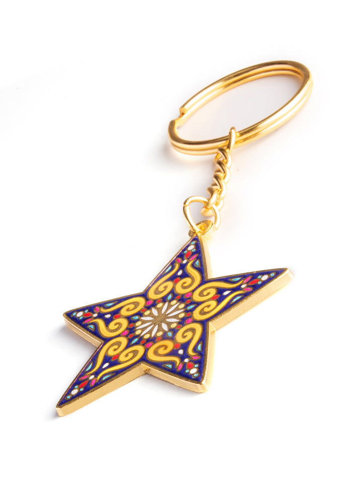 Schlüsselanhänger Stern