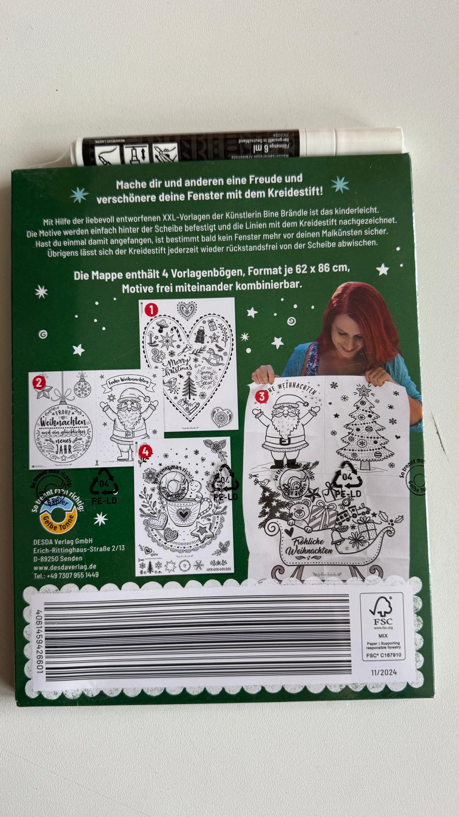 XXL-VORLAGEN FÜR FENSTERBILDER Gemütliche Weihnachtszeit