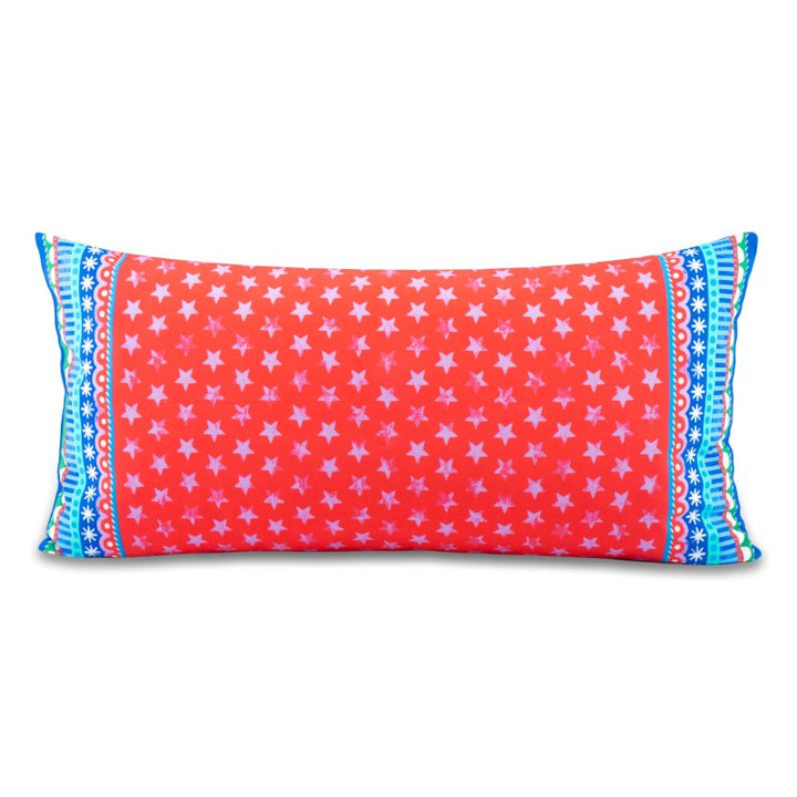 Dekokissen - Sterne Rot - 60 x 30 cm