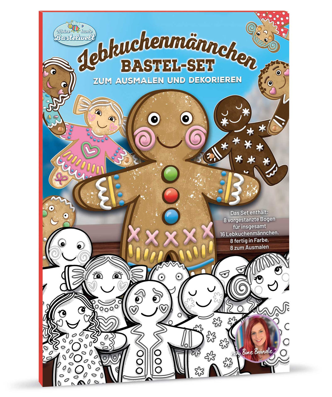 Lebkuchenmännchen Bastel-Set