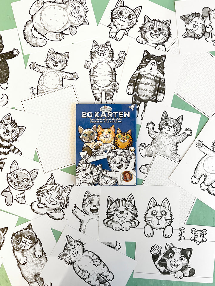 Katzen Kartenset
