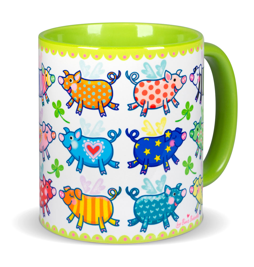 Glücksschweinchen - Tasse